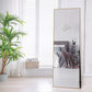 Gold 65 x 22 In Metal Stand full-length mirror