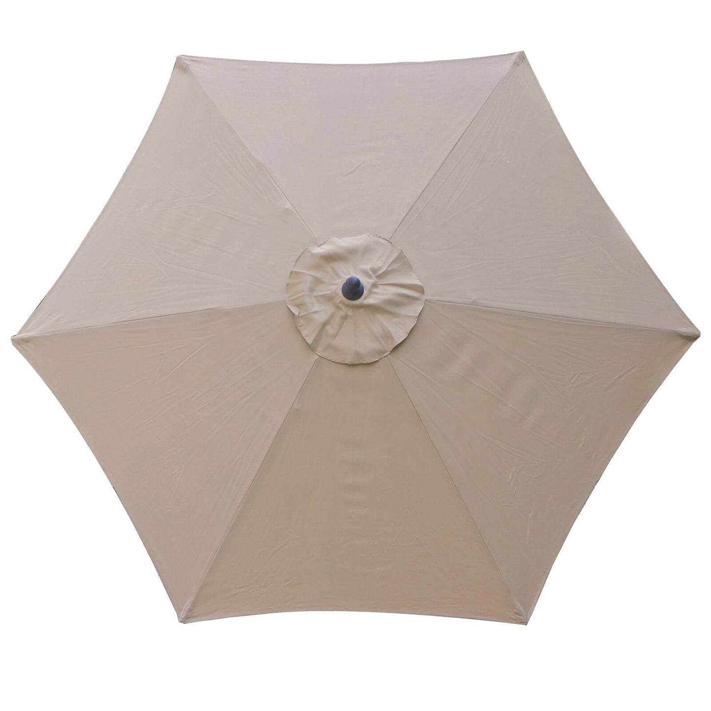 7.5ft Khaki Outdoor Patio Umbrella Waterproof Pool Deck Balcony Backyard