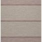 5X8 Area Rug Striped White and Plum Indoor / Outdoor Polypropylene
